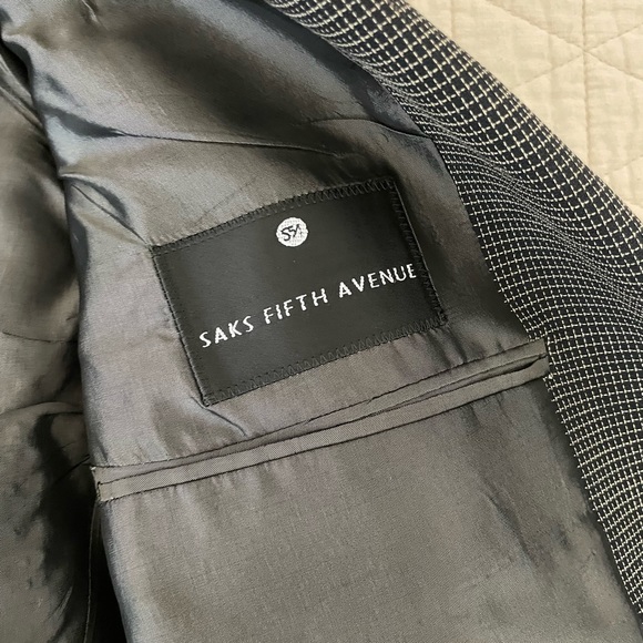 VESTIMENTA Made in Italy Vintage Textured Wool Blend Patch Pocket Jacket Size 40 - Picture 5 of 8